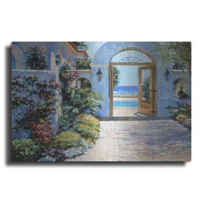 Hotel California par Howard Behrens - peinture sur métal sans cadre