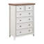 Commode 6 tiroirs Beige