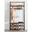 Hall Tree 80cm Wide with Bench