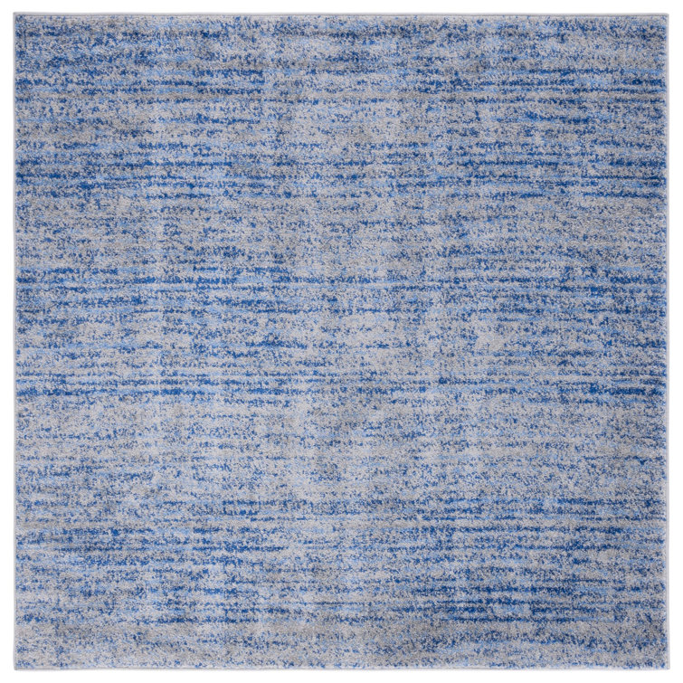 Riebe Abstract Gray Area Rug