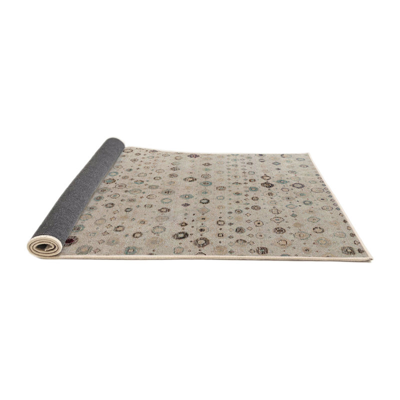 Isolda Abstract Indoor Rug, Round 4'