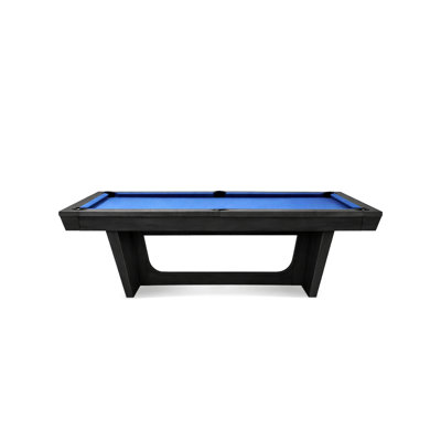 Kaci 8' Slate Pool Table In Black Ash