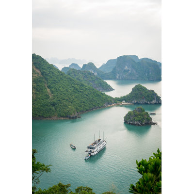 Branum Halong Bay In Vietnam by Zulman - Wrapped Canvas Print