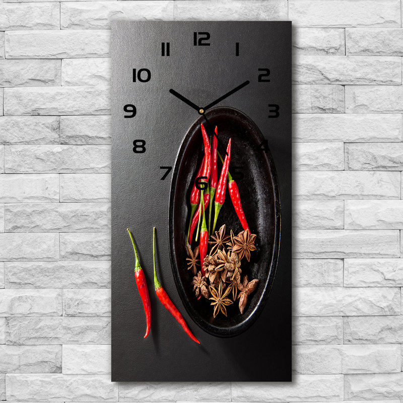 Iniko Glass Wall Clock