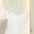 Portrait King Panel Bed with LED Lights - Alabaster White