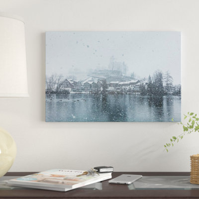 «Buchs, Suisse» par Luke Anthony Gram, impression sur toile tendue
