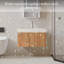 Meuble-lavabo mural 30 po avec lavabo intégré