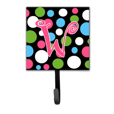 Crochet mural polkadot monogramme