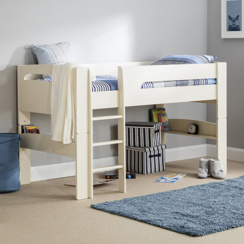 Lilianna Single (3') Mid Sleepers, Stone White, No Curtain, No Curtain