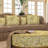 Sit-up Back Comfort Upholstered Button Tufted Headboard Set 5-Piece Chenille Luxury Printed Wall Panels Lumbar Backrest Support Bed Pillow Headboards with 4 Tassels Decorative Throw Pillows Compression-109788123