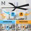 60" Irene 5-Blade Hugger Ceiling Fan with Wall Remote-1087667378-1087667391-1087667333