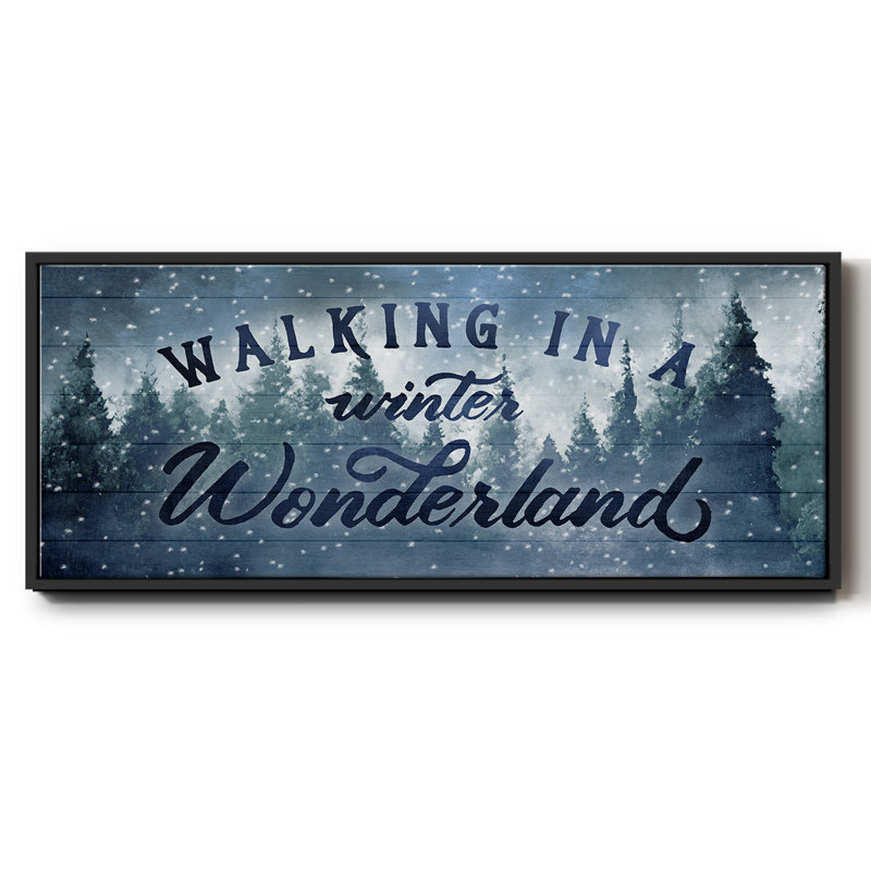 Winter Wonderland- Framed Canvas