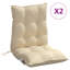 Ensemble de 2 coussins de chaise vidaXL-2066229886-2026938413