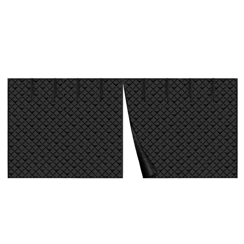 Écran de porte de garage pour trousse d'isolation de porte de garage d'hiver, L 16 pi x H 7 pi