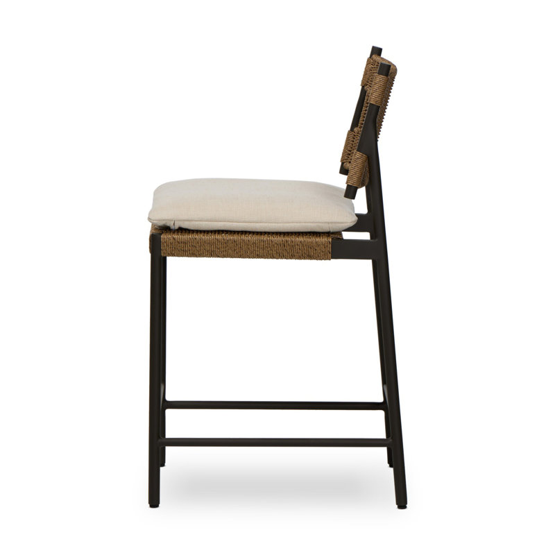 Miller Outdoor Bar Stool, 25.98"