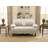 Brighton 58" Mid-Century Modern Velvet Loveseat, Tufted Square Arm Apartment Sofa with 2 Bolster Pillows-1171819849