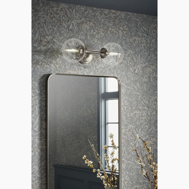 Bellera™ 2-Light Wallchiere, Polished Chrome