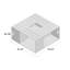 Wheel Coffee Table with Storage-1882377398