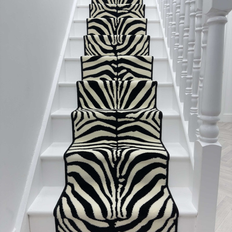 Stair Runner Animal Print Area Rug, Stair Runner 80 x 540 cm