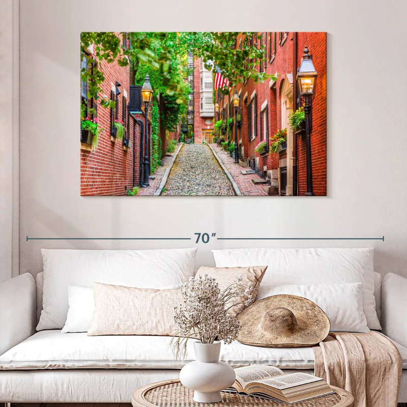 Sirpi Steep Acorn Street, H 32 po x l 48 po