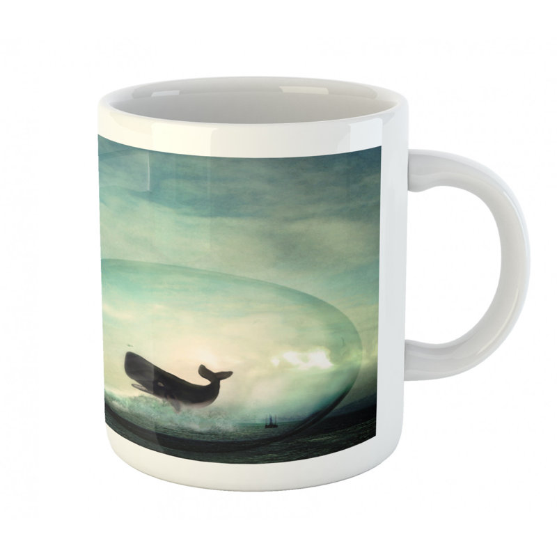 Grande tasse à café baleine
