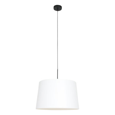 Duric 1 - Light Black Single Pendant