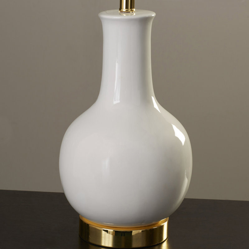 Lampe de table 27,5 po SantaAna, Blanc