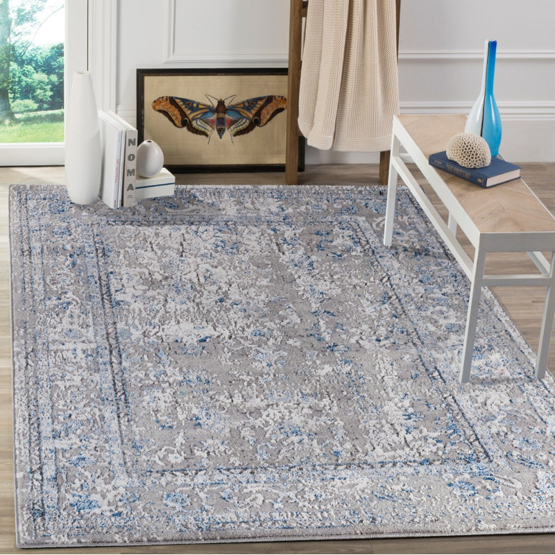 Aleska Abstract Indoor Rug, Rectangle 5' x 7'