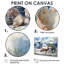 Beach Pottery in Blue and White Tons VII - Ensemble de décoration murale Beach Pottery-107181143-107181121