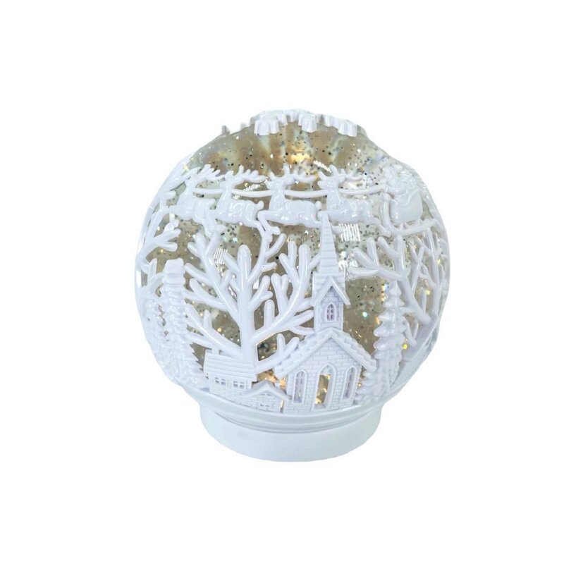 The Holiday Aisle® Winter Scene Snow Globe & Reviews | Wayfair