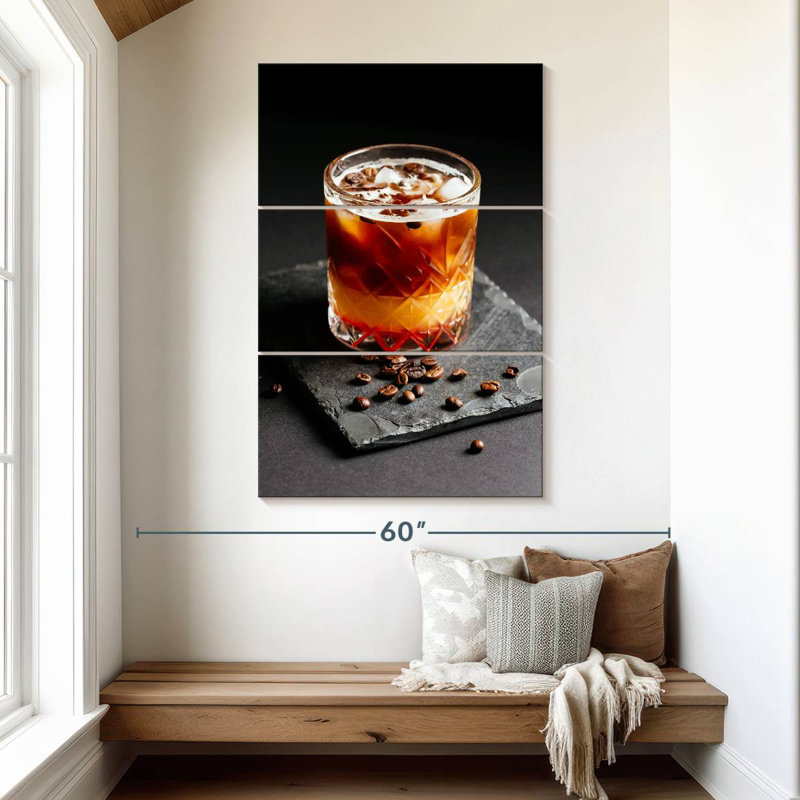 Yarlin Iced Cocktail, 50" H x 32" W