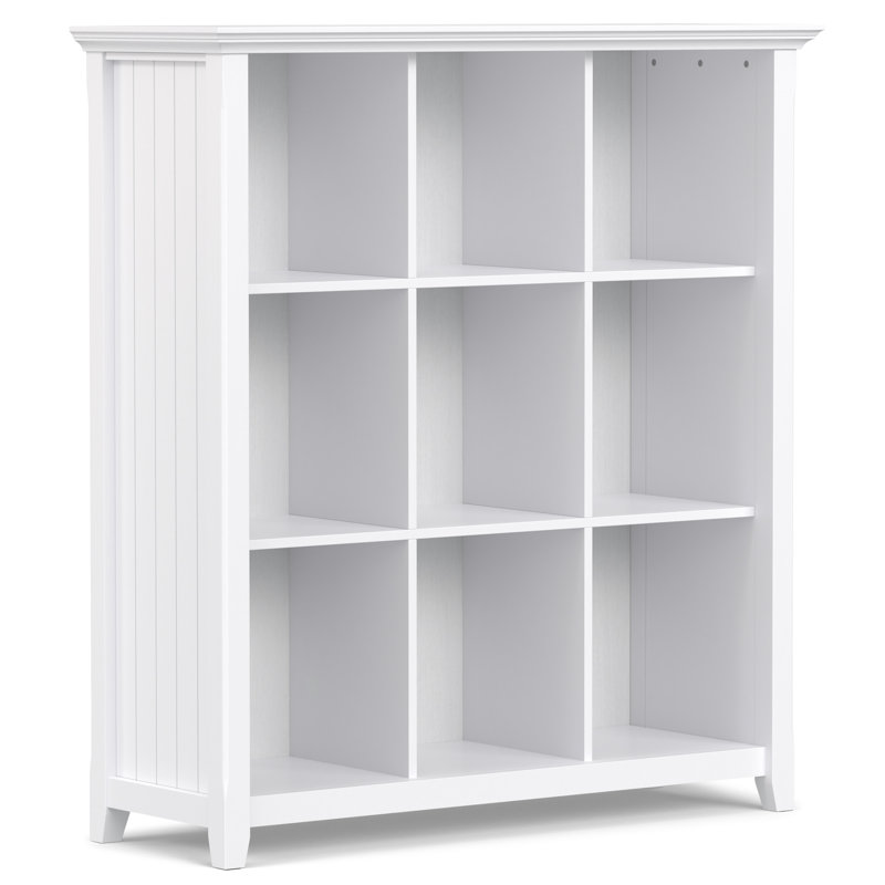 Bibliothèque à 9 cubes Acadian, Blanc