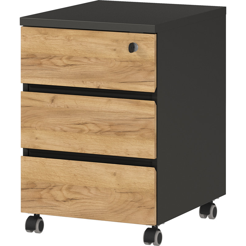 Lissabon 3 Drawer Filing Cabinet