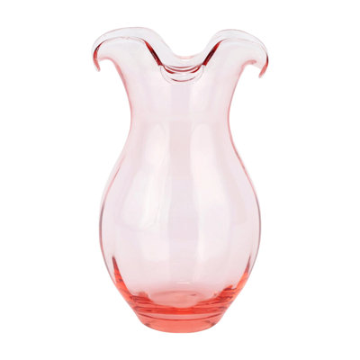Vase moyen en verre Hibiscus