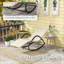 Chaise berçante d'extérieur, chaise berçante résistante