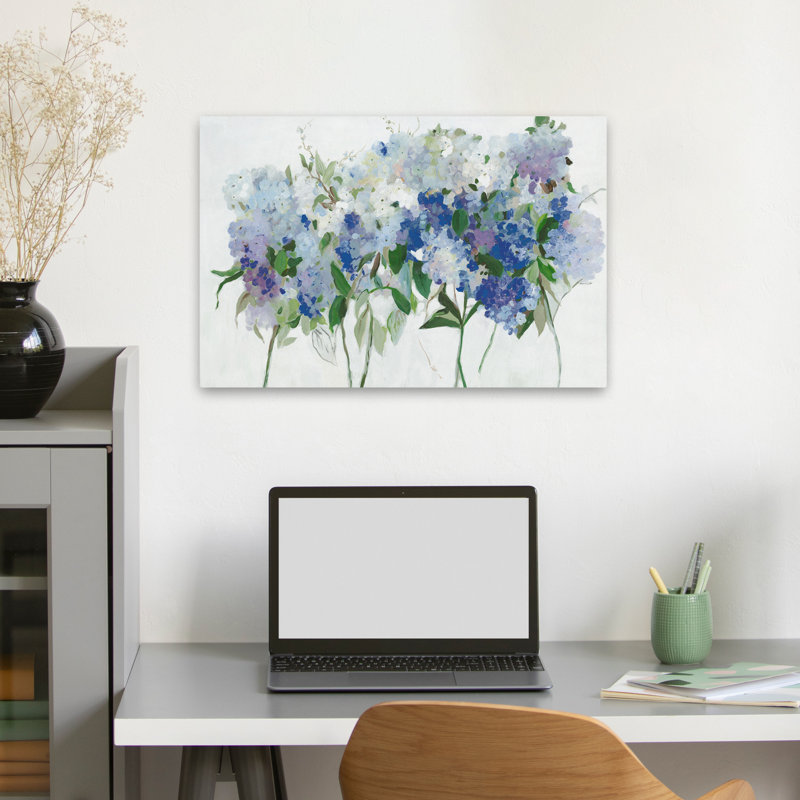 Plantes, fleurs, abstrait, charme instantané, art mural, H 16 po x l 24 po