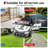 12V Ride On Police Car , 4.5AH Battery-Powered Electric Car For Kids, Remote Control, Bluetooth Music, Spring Suspension, LED Lights, 3 Speeds