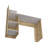 Writing Desk, Four Shelves, / Pine