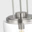 Anders 1 Light Kitchen Pendant In Midnight Black Finish With Clear Shade-897613429