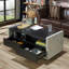 Solid Coffee Table with Storage-29352231