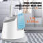 VEVOR Standing Garment and Fabric Steamer 0.5Gallon Water Tank 1500W with Hanger