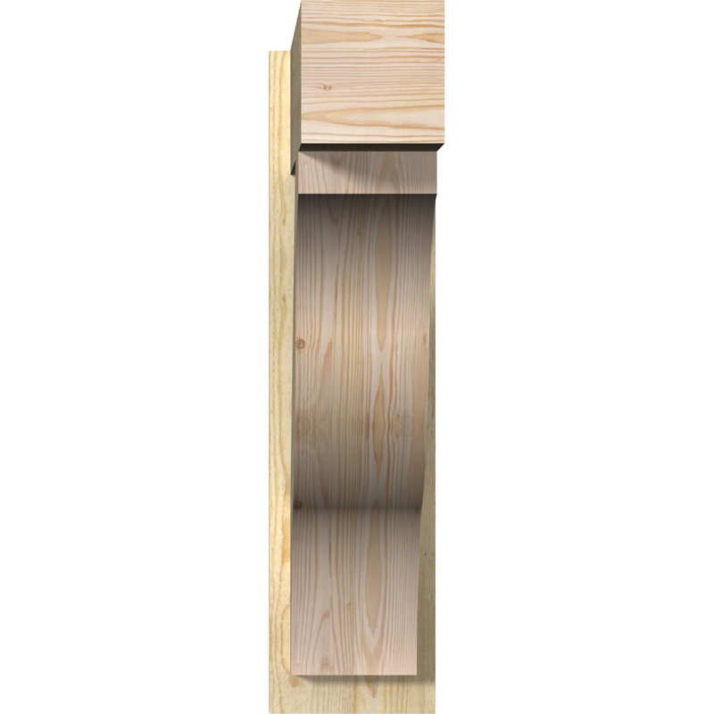 Jeu de blocs Funston, 8" W Douglas Fir (Rough Sawn), P 28 po x H 32 po