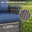 Swivel and sliding wicker patio chairs-2117509930-2117509975