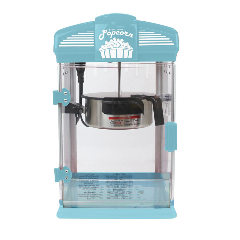 West Bend Theater Crazy Stirring Oil Popcorn Maker, 4 Qt. Capacity