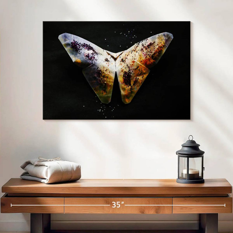 Origami papillon Kerner, H 16 po x l 24 po