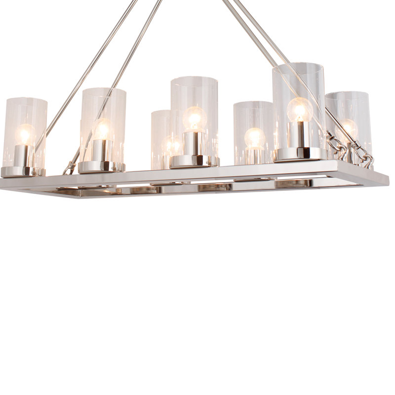 Beldane 8 - Light Lantern Square / Rectangle Chandelier