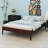 Contemporary Low-Profile Bed Base Featuring Durable Slat Foundation and Tool-Free Setup-1383230829