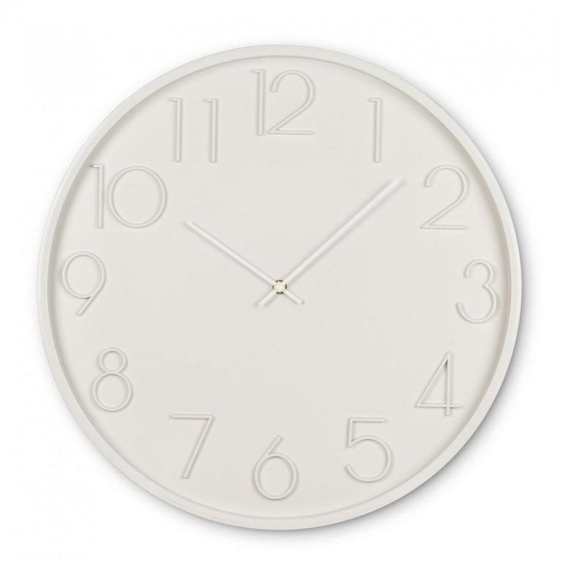 Horloge murale, Gris