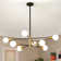 Cobina 8 - Light Dimmable Sputnik Modern Linear Chandelier