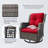 Swivel Wicker Outdoor Lounge Chair-1916255654